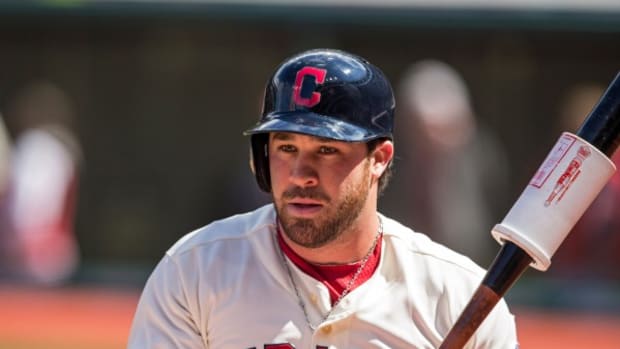 Jason Kipnis hasn't played since April 29. (Brace Hemmelgarn/Getty Images)